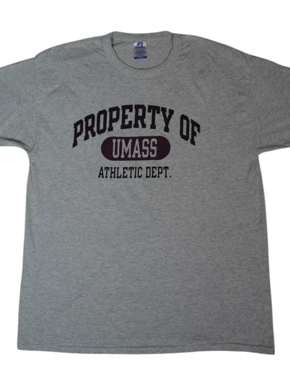 Russell UMass Athletics Dept. Shirt